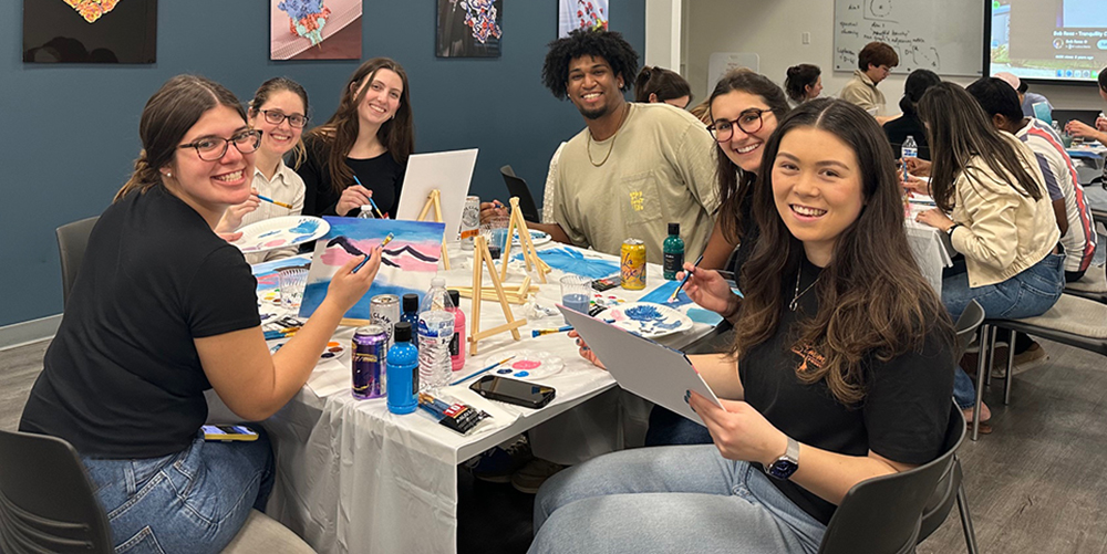 gBSA Wine and Paint Night