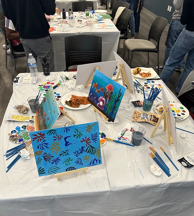 gBSA Wine and Paint Night