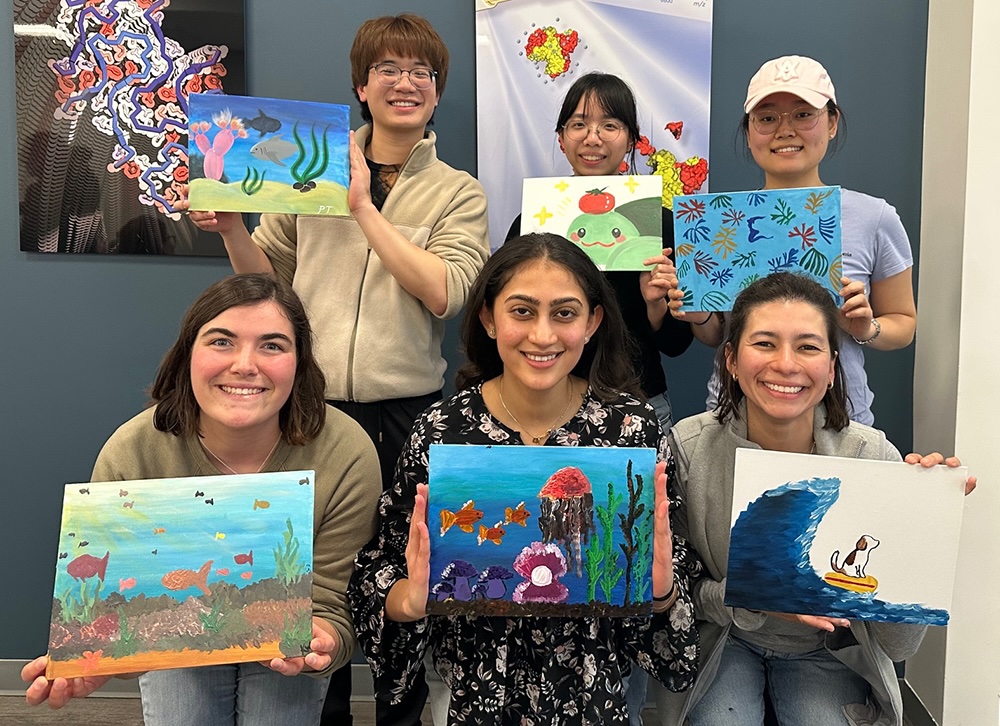 Henry Teptarakulkarn, Cassie Huang, Christina Park, Kathryn Woodburn, Aadhishre Kasat, and Itzel Vaca.